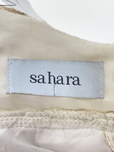 商品画像：SAHARA/Smocking Design Dress/汚れ/ポリエステル/WHT/01-OP013-23-03 3