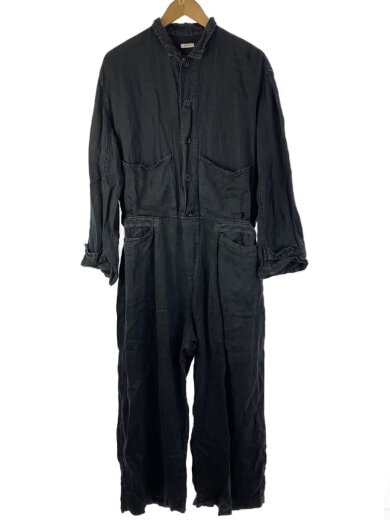 商品画像：つなぎ/オールインワン/S/リネン/BLK/K17030P105 1