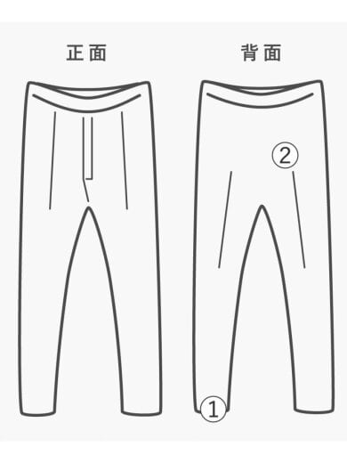 商品画像：パンツ/36/デニム/BLK/560-0260/ボタン裏511 8