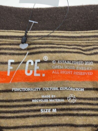 商品画像：長袖Tシャツ/M/コットン/BRW/ボーダー 3