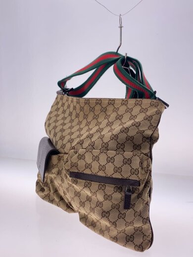 商品画像：ショルダーバッグ_GGキャンバス/キャンバス/BRW 2