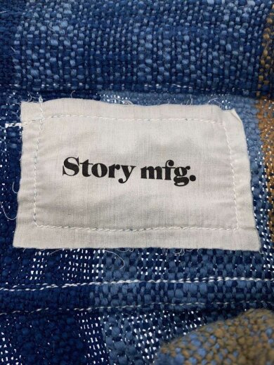 商品画像：ペインターパンツ/XS/オーガニックコットン/BLU/チェック 4