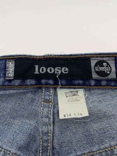 商品画像：LOOSEストレートパンツ/34/デニム/IDG 4