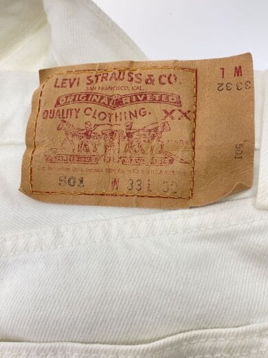 商品画像：501/33/コットン/WHT/6501-0651 4