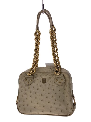 商品画像：ショルダーバッグ/--/BEG/ゴールドチェーン 1