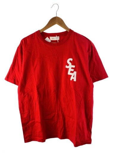 商品画像：Tシャツ/L/コットン/RED/WDS-Y&S2nd-02 1
