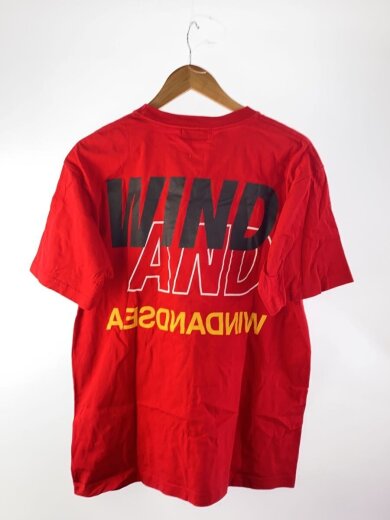 商品画像：Tシャツ/L/コットン/RED/WDS-Y&S2nd-02 2