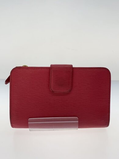 商品画像：2つ折り財布/レザー/PNK/無地/レディース 2