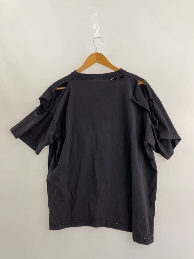 商品画像：queer typo boxy t-shirt/M/コットン/BLK/826346 TSVS5// 2