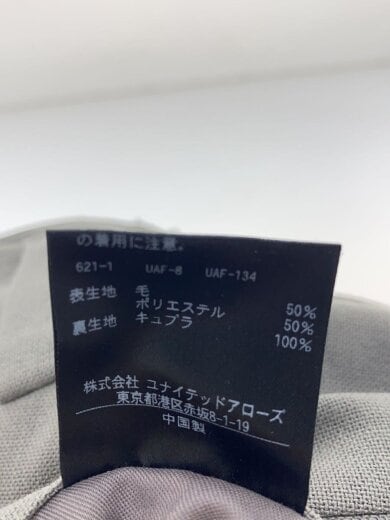 商品画像：VN/WL TRO CLASSIC 1P TAPERED PANTS/M/ウール/GRY/8114-174-0588 6