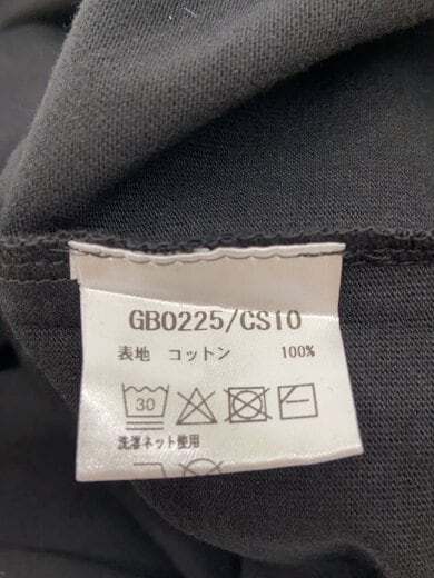 商品画像：Tシャツ/M/コットン/BLK/GB0225 4