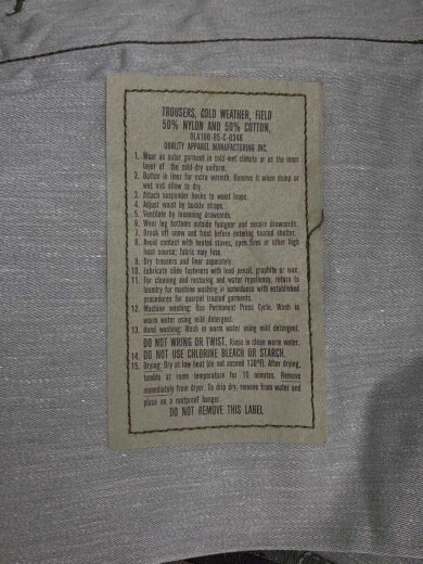 商品画像：カーゴパンツ/S/コットン/KHK/カモフラ/8415-01-099-7855// 4