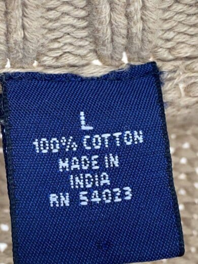 商品画像：ニット・セーター(厚手)/L/コットン/CML// 4