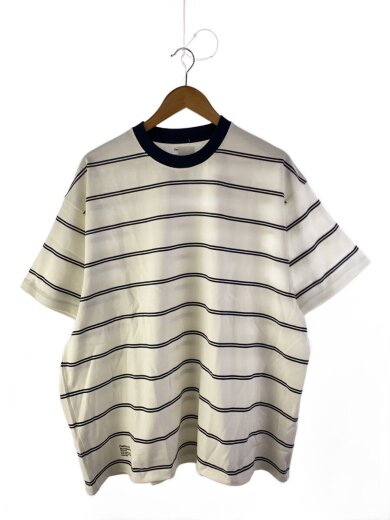 商品画像：Tシャツ/one/コットン/WHT/ボーダー/FSC241-70101 1