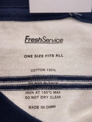 商品画像：Tシャツ/one/コットン/WHT/ボーダー/FSC241-70101 3