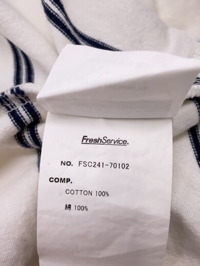 商品画像：Tシャツ/one/コットン/WHT/ボーダー/FSC241-70101 5