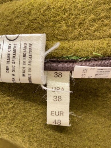 商品画像：ステンカラーコート/36/ウール/GRN/無地 4