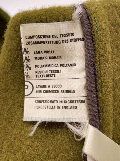 商品画像：ステンカラーコート/36/ウール/GRN/無地 5