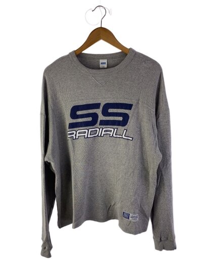 商品画像：長袖Tシャツ/XL/コットン/GRY 1