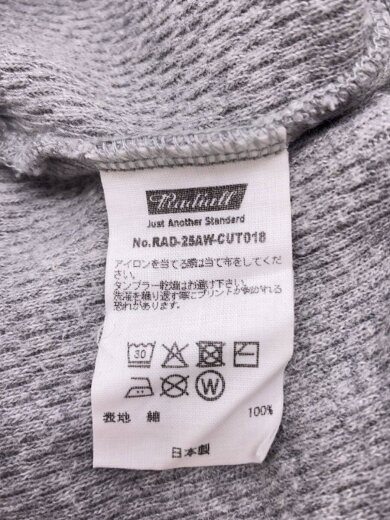 商品画像：長袖Tシャツ/XL/コットン/GRY 4