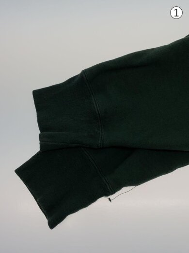 商品画像：USA製/赤タグ/復刻/ジップパーカー/XL/コットン/GRN/無地 5