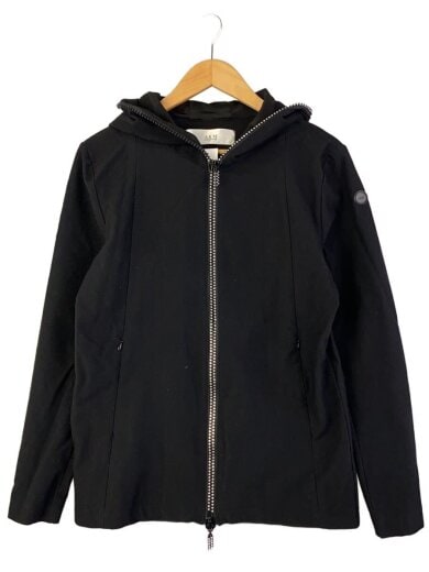 商品画像：AKM/ジップパーカー/L/ナイロン/BLK 1