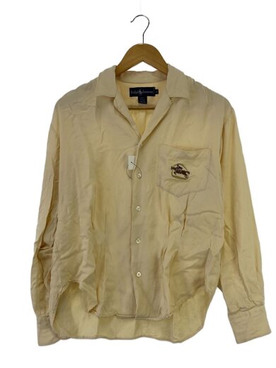 商品画像：長袖シャツ/12/レーヨン/CRM/ポニー刺繍 1