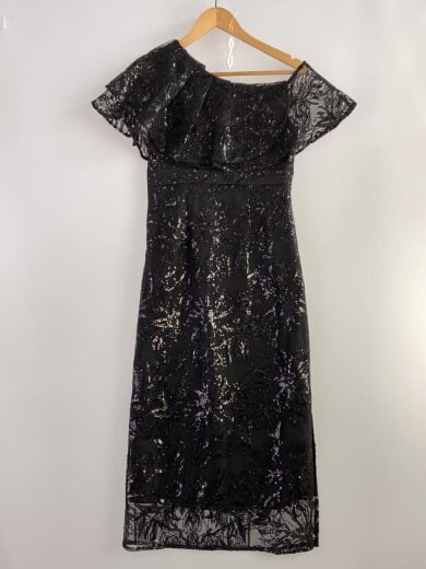 商品画像：ワンピース/S/ポリエステル/BLK/総柄/LJES423246// 2