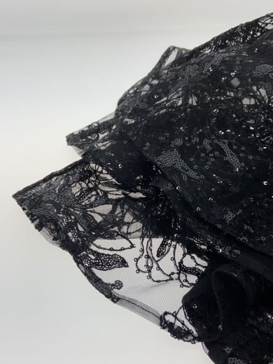 商品画像：ワンピース/S/ポリエステル/BLK/総柄/LJES423246// 5