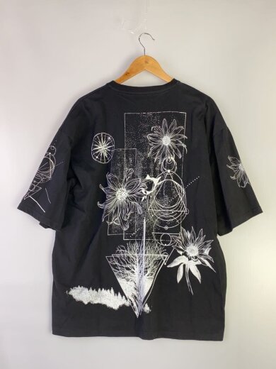 商品画像：Tシャツ/M/コットン/BLK/プリント/HA020083TO 2