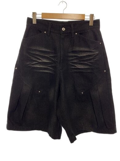 商品画像：VI E DIT/ショートパンツ/スタッズ/デニム/BLK 1