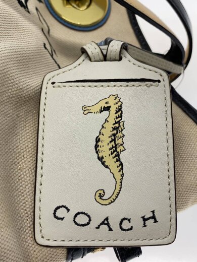 画像：COACHバッグ/キャンバス/BEG/149985