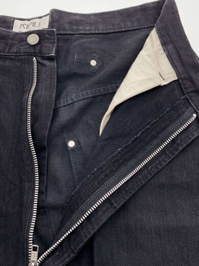 商品画像：デニムショートパンツ/46/コットン/BLK/KL027// 3