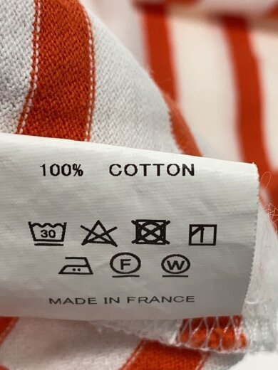 商品画像：tricot aast short/バスクTシャツ/0/コットン/Off White×Carrot/ボーダー// 4
