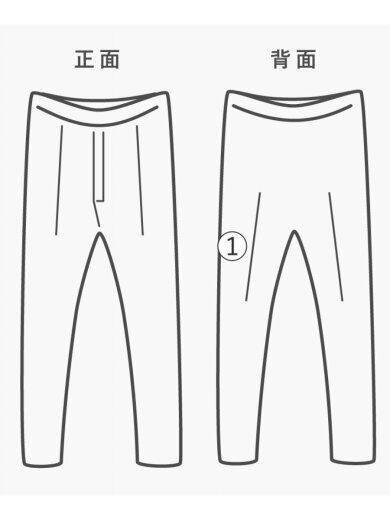 商品画像：スウェット/ペインターパンツ/ボトム/2/コットン/BLK/010ISS01-0841-1// 7