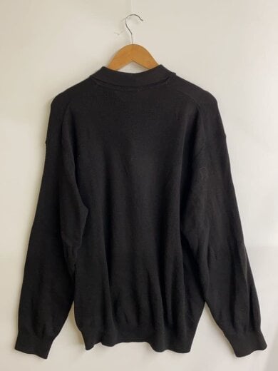 商品画像：SUPER SOFT LOOSE MILANO RIB KNIT POLO/3/ウール/BLK/ULKW20-HC185// 2