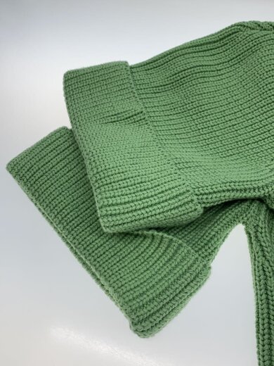 商品画像：26SS/OVER HALF SLEEVE KNIT TOPS/1/コットン/GRN/10106-2083// 5