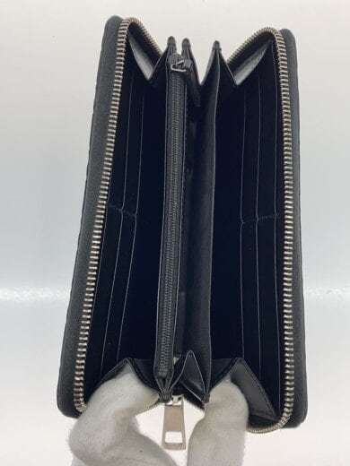 商品画像：長財布/レザー/BLK/無地/メンズ/473928・525040// 4