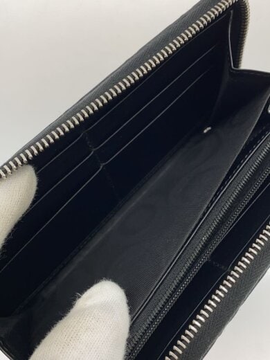 商品画像：長財布/レザー/BLK/無地/メンズ/473928・525040// 6