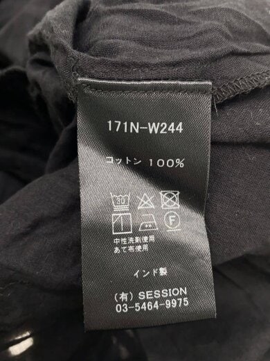 商品画像：コットンボイル2WAYワンピース/XXS/コットン/BLK/171N-W244// 4