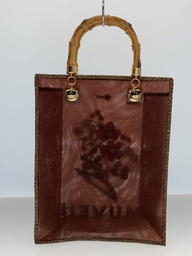 商品画像：クロスステッチ/メッシュハンドバッグ/BRW// 3