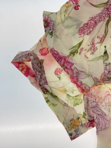商品画像：20SS/半袖パジャマシャツ/M/コットン/マルチカラー/花柄/LN11700// 5