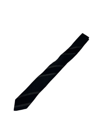 商品画像：ネクタイ/シルク/BLK/ストライプ/メンズ// 1
