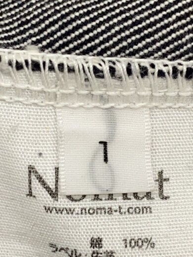 商品画像：NOMAT/ワイドパンツ/1/デニム/WHT/裾汚れ有// 5