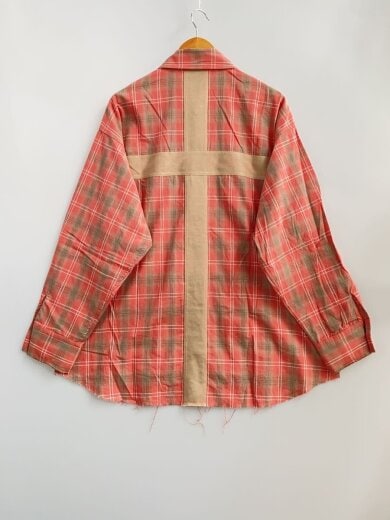 商品画像：26SS/CROSS SHIRTS/one/コットン/PNK/シャドウチェック/JN-SS26-009// 2