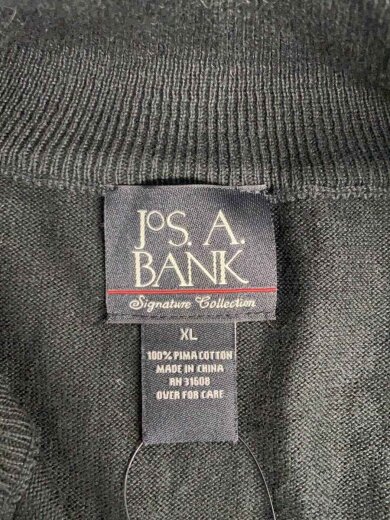 商品画像：R/00s/JOS.A.BANK/ハーフジップニット/XL/コットン/BLK// 3