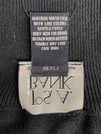 商品画像：R/00s/JOS.A.BANK/ハーフジップニット/XL/コットン/BLK// 4