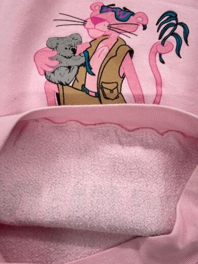 商品画像：R/80s-90s/スウェット/ピンクパンサー/AUSTRALIA/ラグラン/PNK// 9
