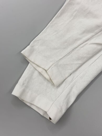 商品画像：R/90s/USA製/intel740/長袖ヘンリーネックTシャツ/L/コットン/WHT/穴有 6