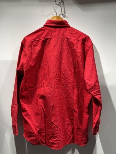 商品画像：R/90s/USA製/長袖シャツ/15/コットン/RED 2